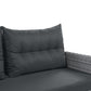 Outdoor Furniture Set Patio Rattan with Recliners and Tables
