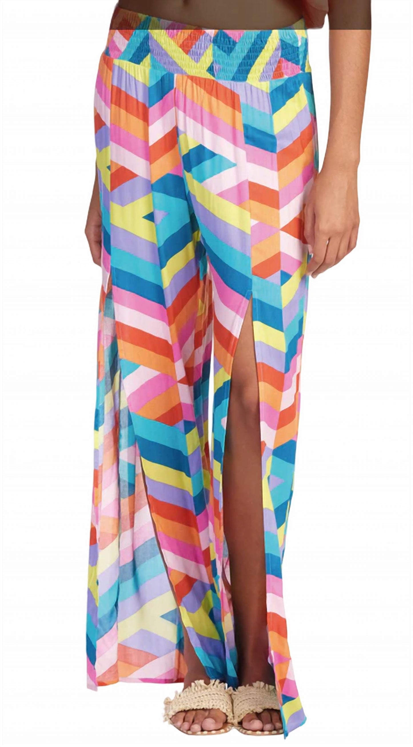 Elan - Women's Pant With Front Slit