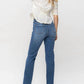 Judy Blue - High Waist Control Top Release Hem Slim Boot Jeans