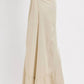 Risen - Linen Mix Ruffle Wide Leg Pants