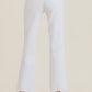Risen - High Rise Raw Hem Straight Leg Jeans