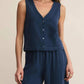 Z Supply - Solace Jersey Denim Top