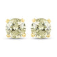 1.15 Carat Genuine LB Diamond 14K Yellow Gold Earrings