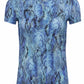 L'Agence - Ressi Crew Neck Snake Print Tee