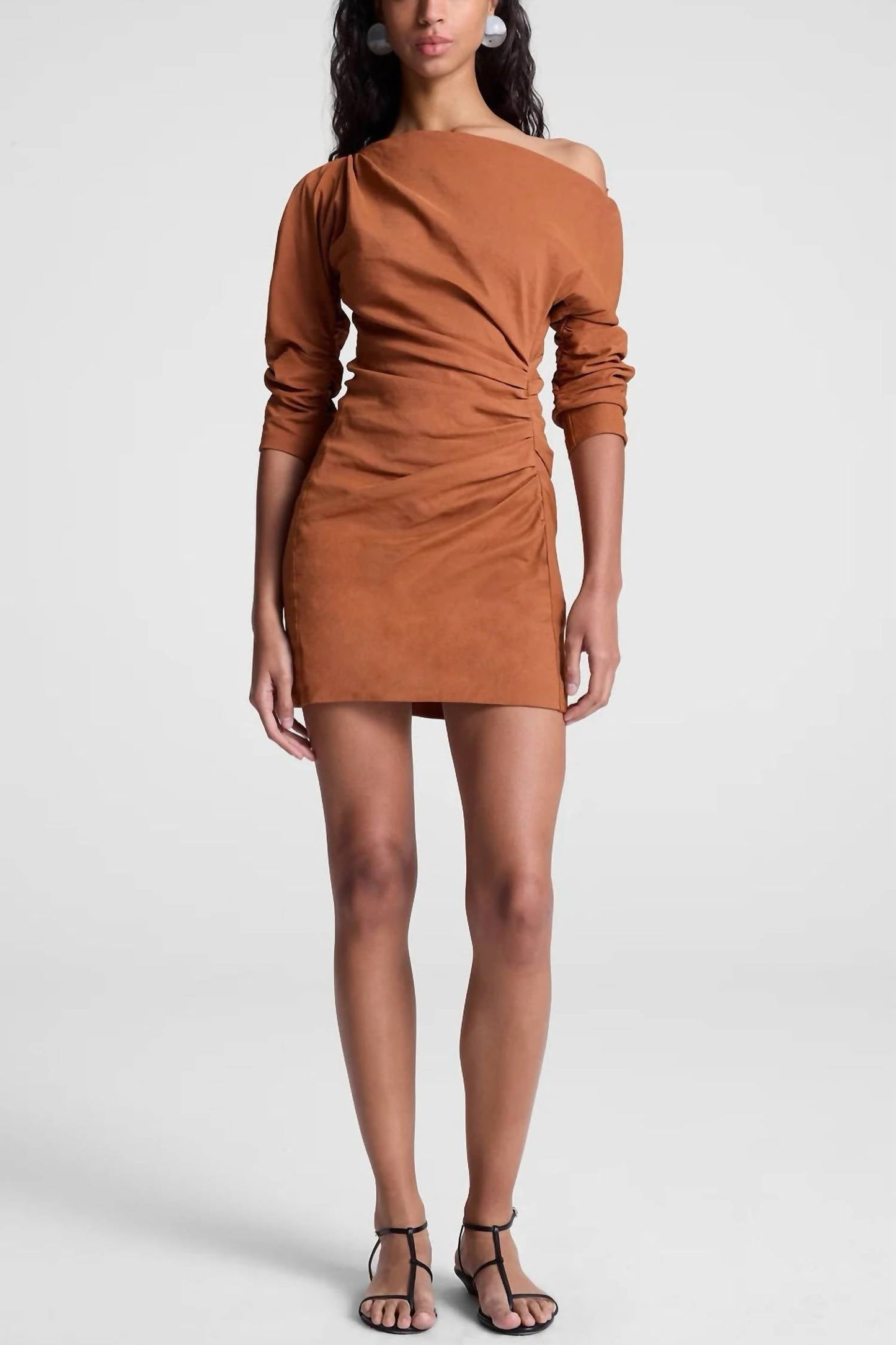 A.L.C. - Sona Linen Mini Dress