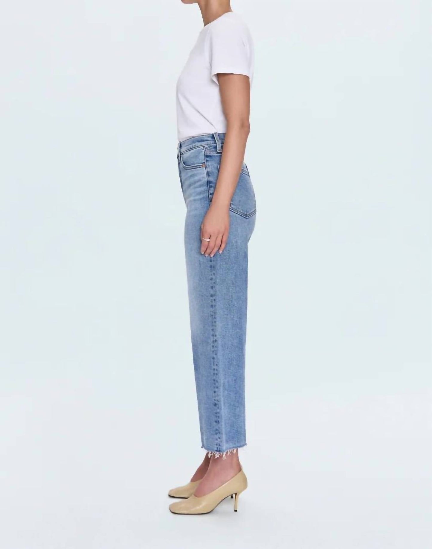 Pistola - Lana Crop High Rise Ultra Wide Jeans