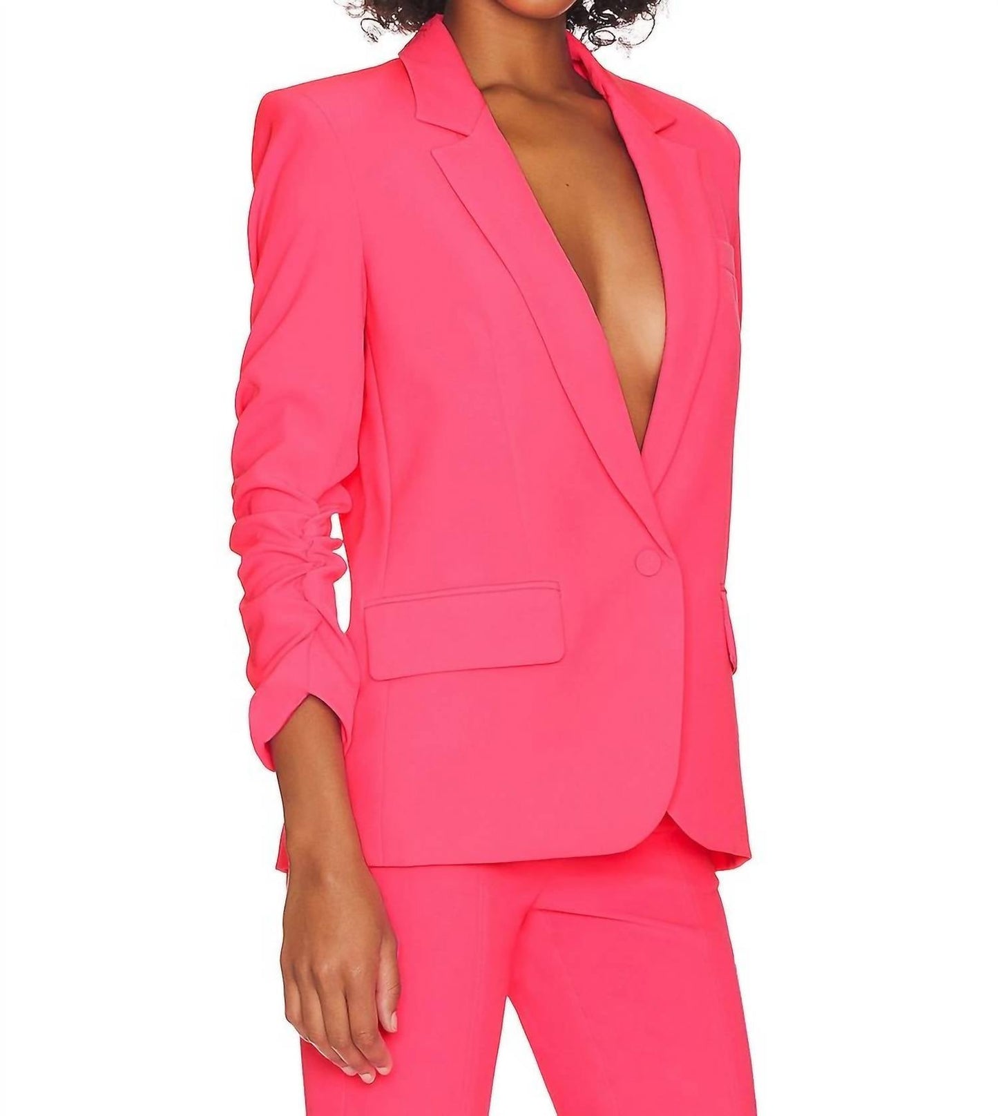 Generation Love - Madison Crepe Long Sleeve Blazer