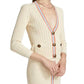 L'Agence - Irvin Pointelle Cropped Cardigan