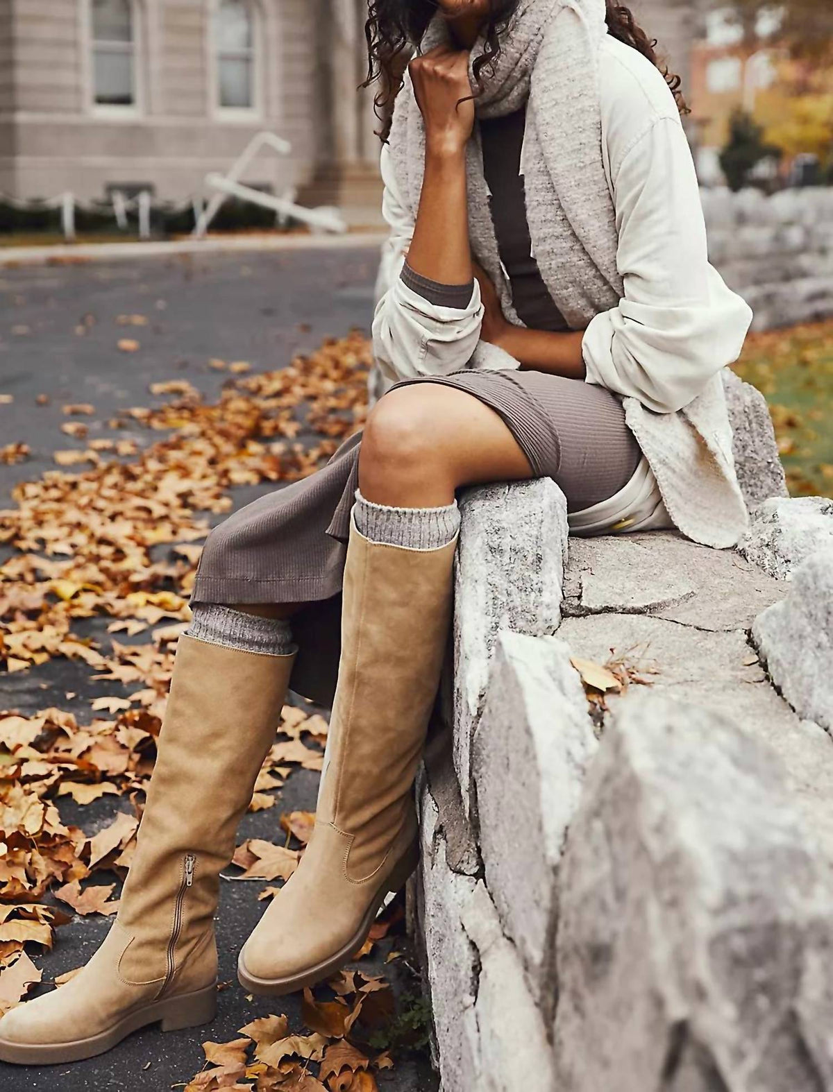 Free People - Women's Phoenix Tall Slouch Boot
