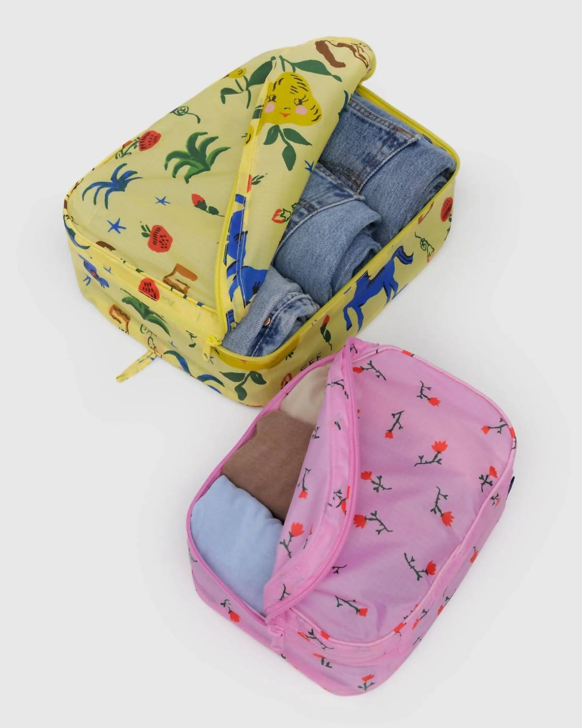 Baggu - महिलाओं का पैकिंग क्यूब सेट