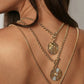 Eklexic - Thin Luciana Box Chain Necklace