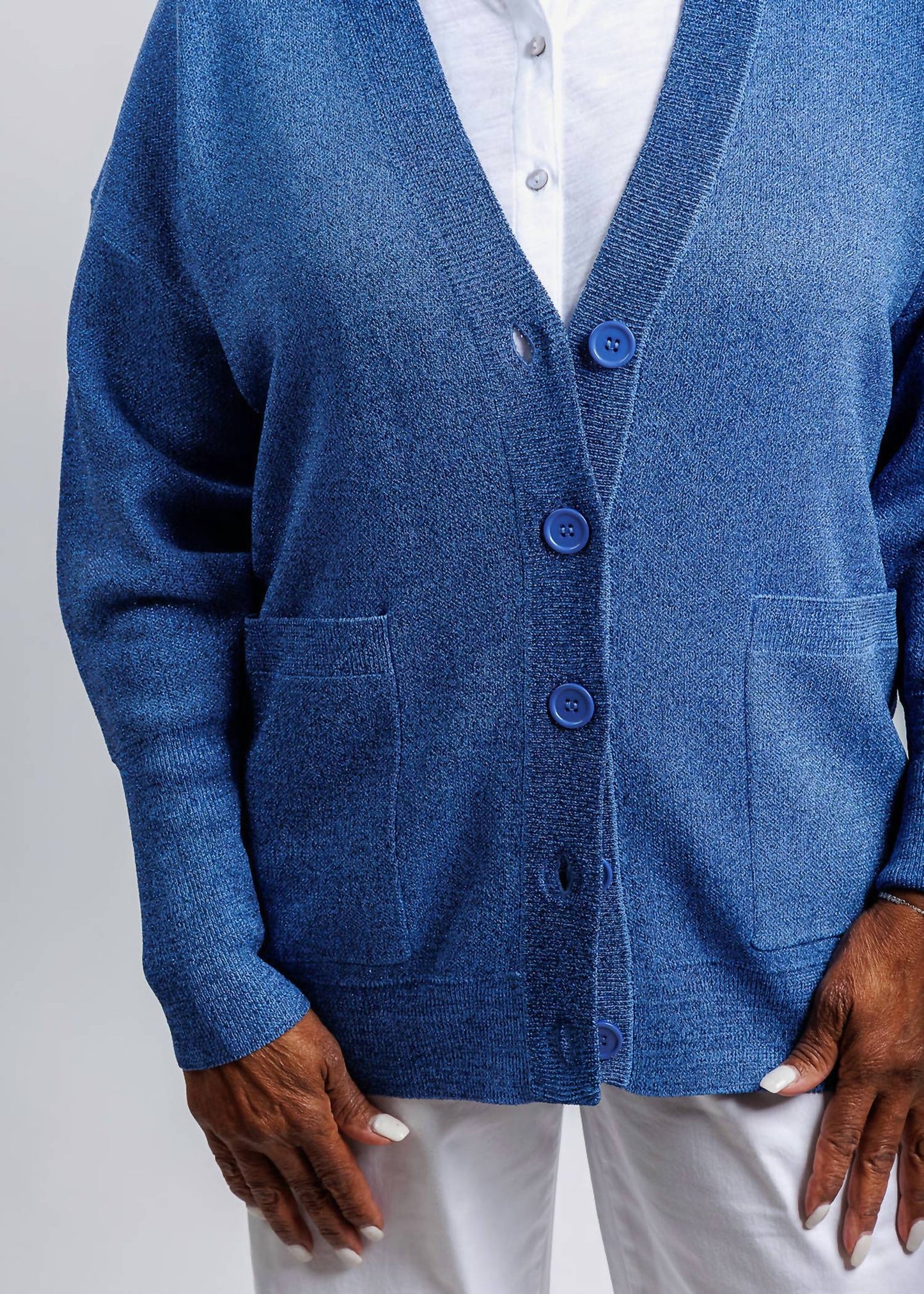 Lanhtropy - Aspen Lurex Cardigan