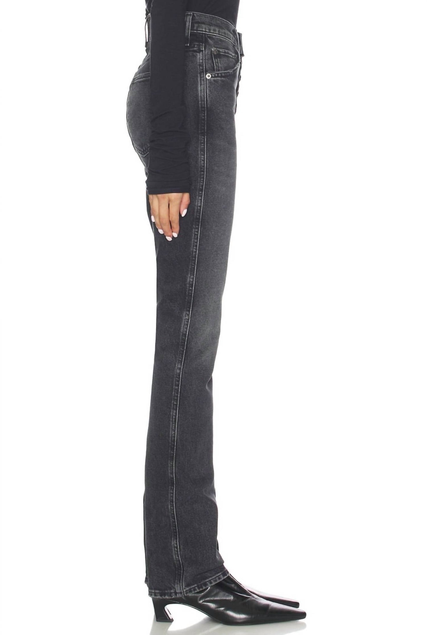 Agolde - Jetta Stacked Skinny Jeans