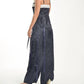 Steffany Milano - Midnight Elegance Wide-leg Pants