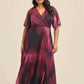 Fashion Szn Curve - Abstract Maxi Dress - Plus Size