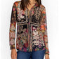 जॉनी वॉज - मैज़ी बटन डाउन फिटेड ब्लाउज़ (स्लिप)