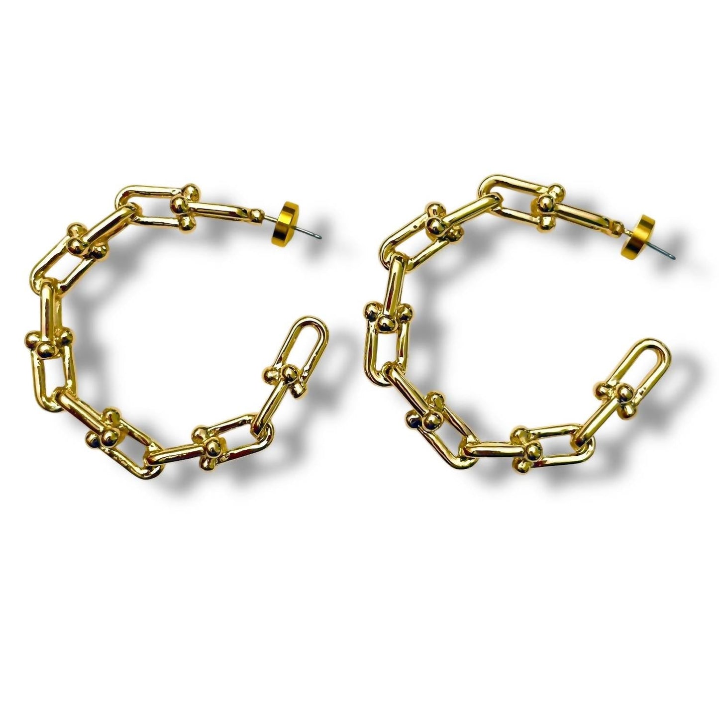 Jagged Halo Jewelry - Women's Grit Hoop Earrings
