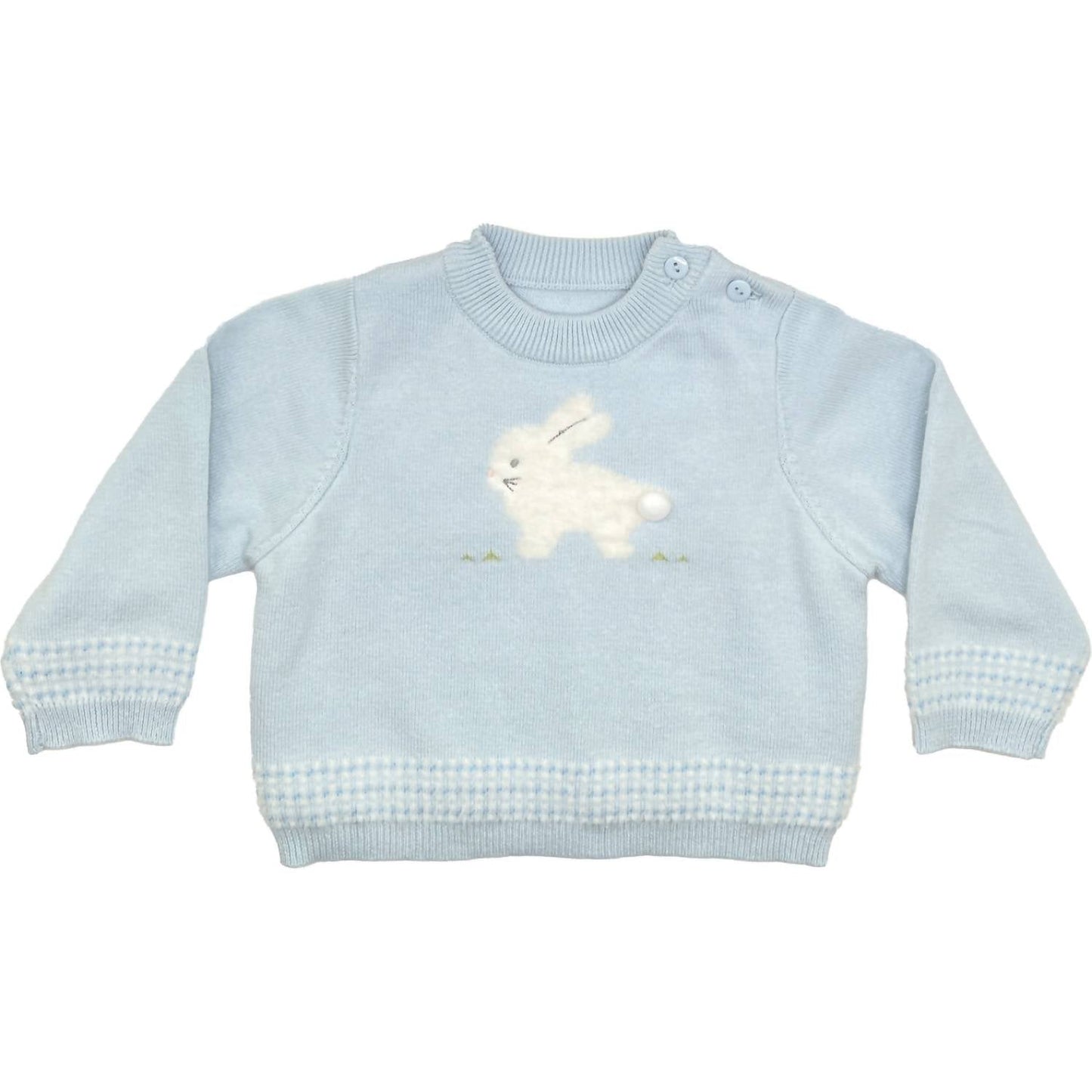 Petit Ami Zubels - Baby's Lightweight Knit Sweater