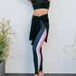 Playground - Women's Fame Pink Track Mid Rise Legging