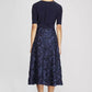 Alex Evenings - Sequin Lace And Jersey Fit-and-flare Party Dress