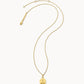 Kendra Scott - Women's Letter "R" Coin Pendant Necklace