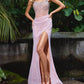 Ashleylauren - Crystal Beadwork Strapless Gown