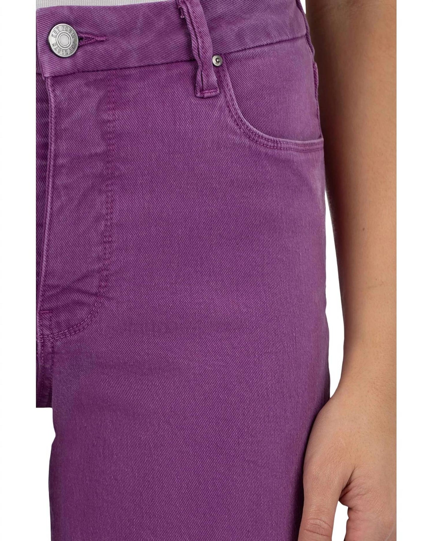 Kut From The Kloth - Meg High-rise Fab Ab Wide Leg Jean