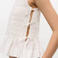 Ganni - Cotton Poplin Smock Tie String Top