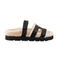 Oasis Society - Women's Alpine Faux Shearling Sandals