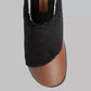 Isotoner - Women's Tinsley Synthetic Leather & Berger Clog Slippers