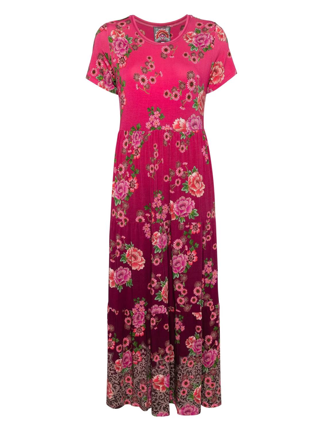 Johnny Was - Tiered Cap Sleeve Dress