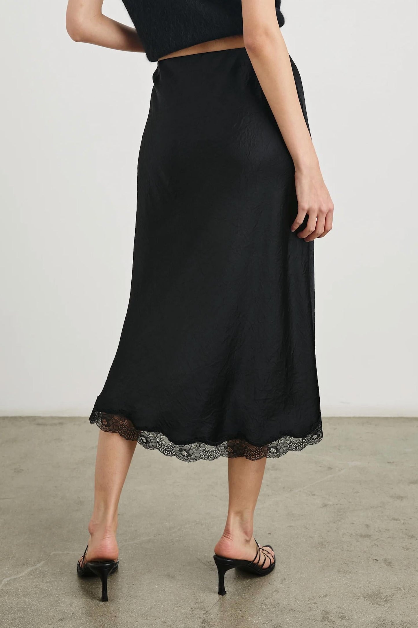 Rails - Rylan Thigh-slit Midi Skirt