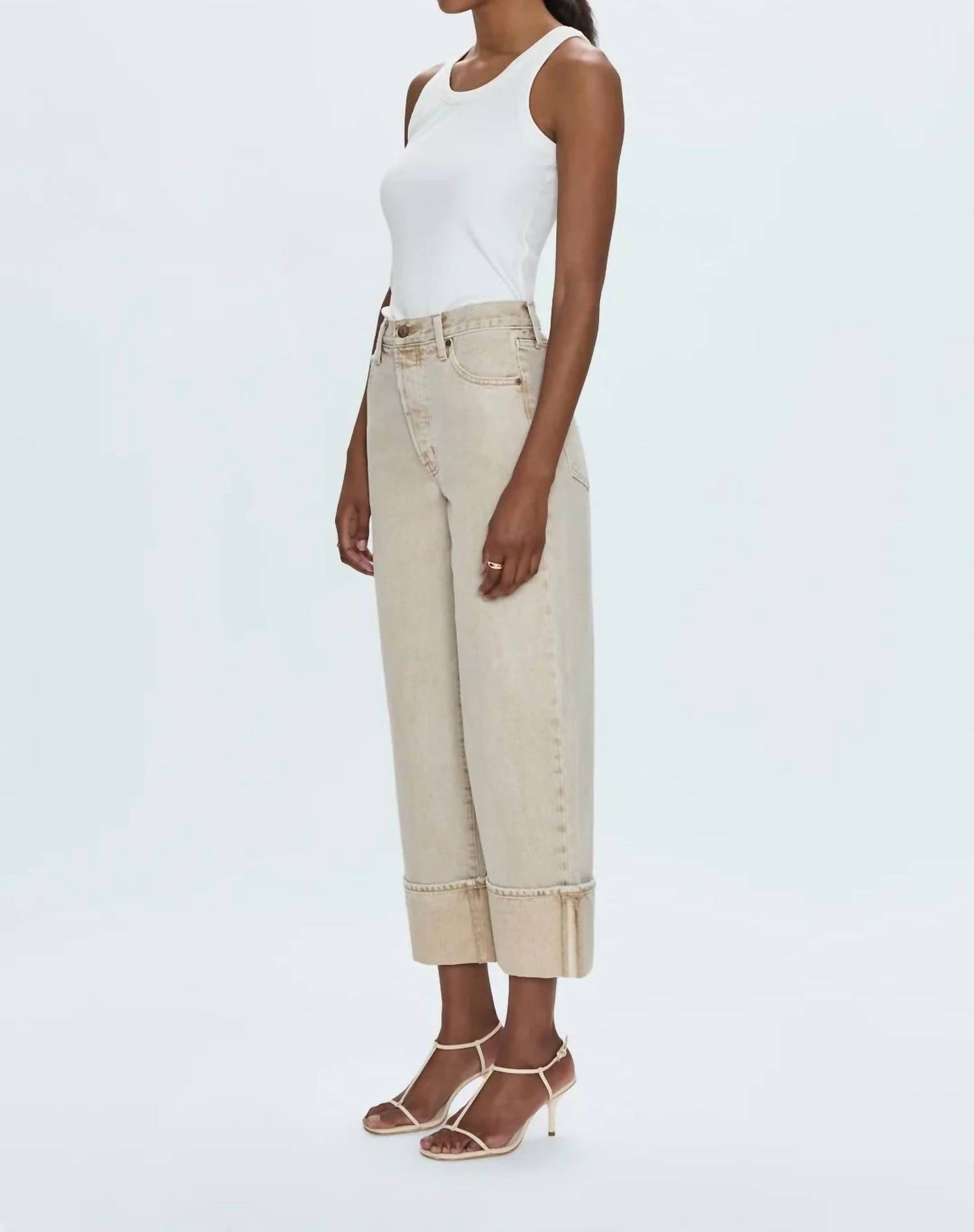 Pistola - Ryder High Rise Cuffed Jean