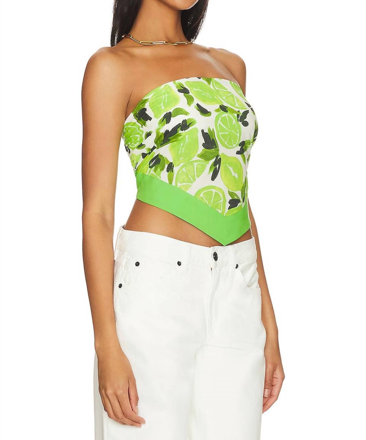 Steve Madden - Brady Crop Smocked Back Top