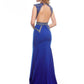 Mac Duggal - Plunging Neck Full Length Gown