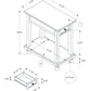 Accent End Table with Storage Drawer in Espresso Finish