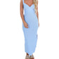 Mable - Open Invitation Ribbed Midi Dress