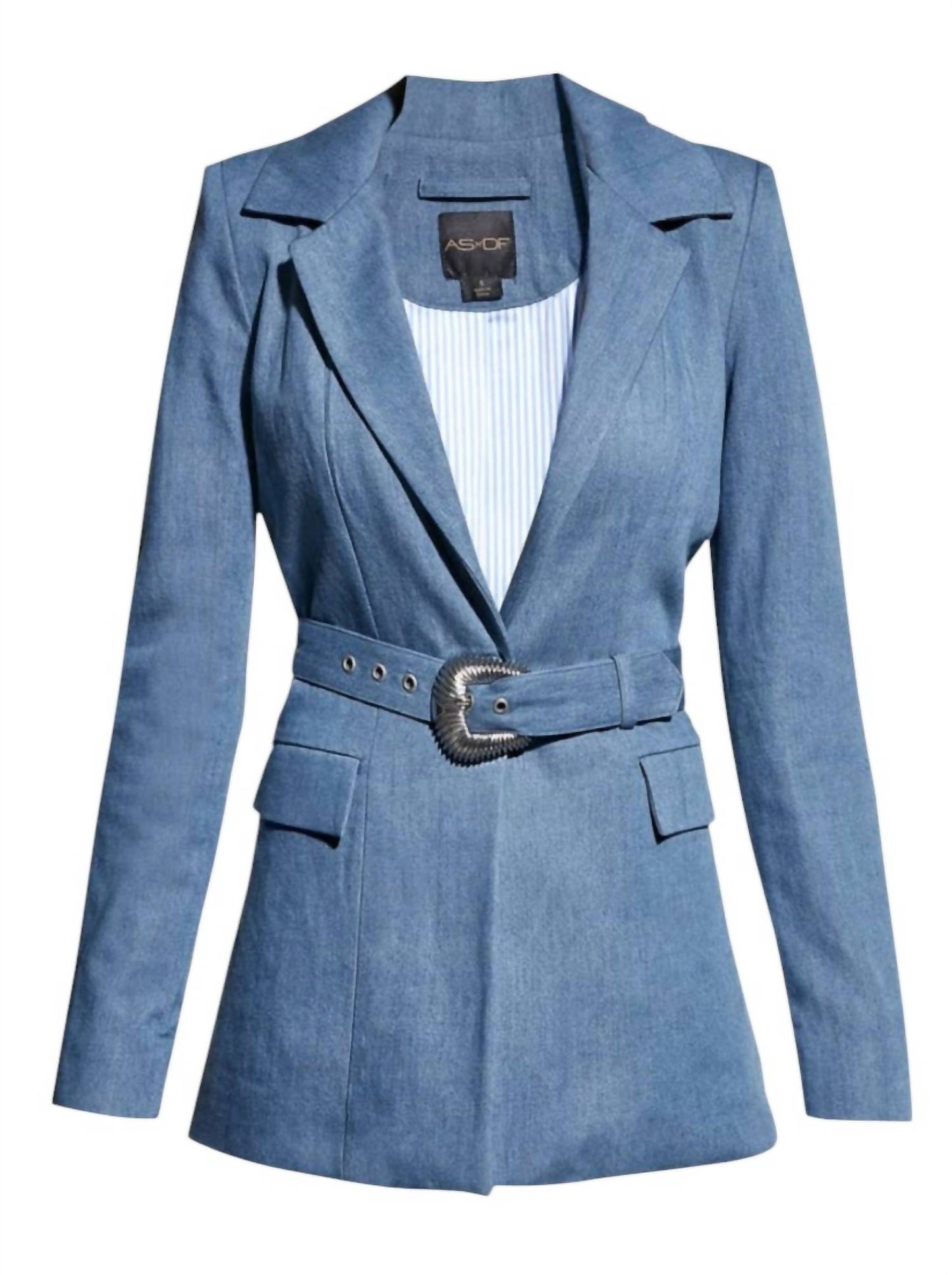 As By Df - Dominga Denim Blazer