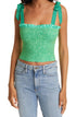 alice-olivia-penelope-smocked-ruffle-crop-top-in-rare-feelings-jade-size-x-large