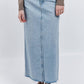 Agolde - Hilla Mid-rise Back-slit Maxi Skirt