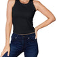 Basic Bae - Full Size Round Neck Slim Tank Top