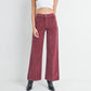 Jbd. - Corduroy Mini Patch Pocket Wide Leg Pants