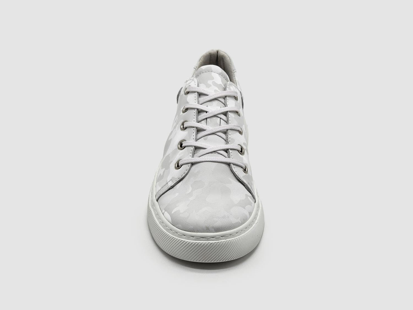 Kcr Group - Women's Classic Camo Leather Sneakers