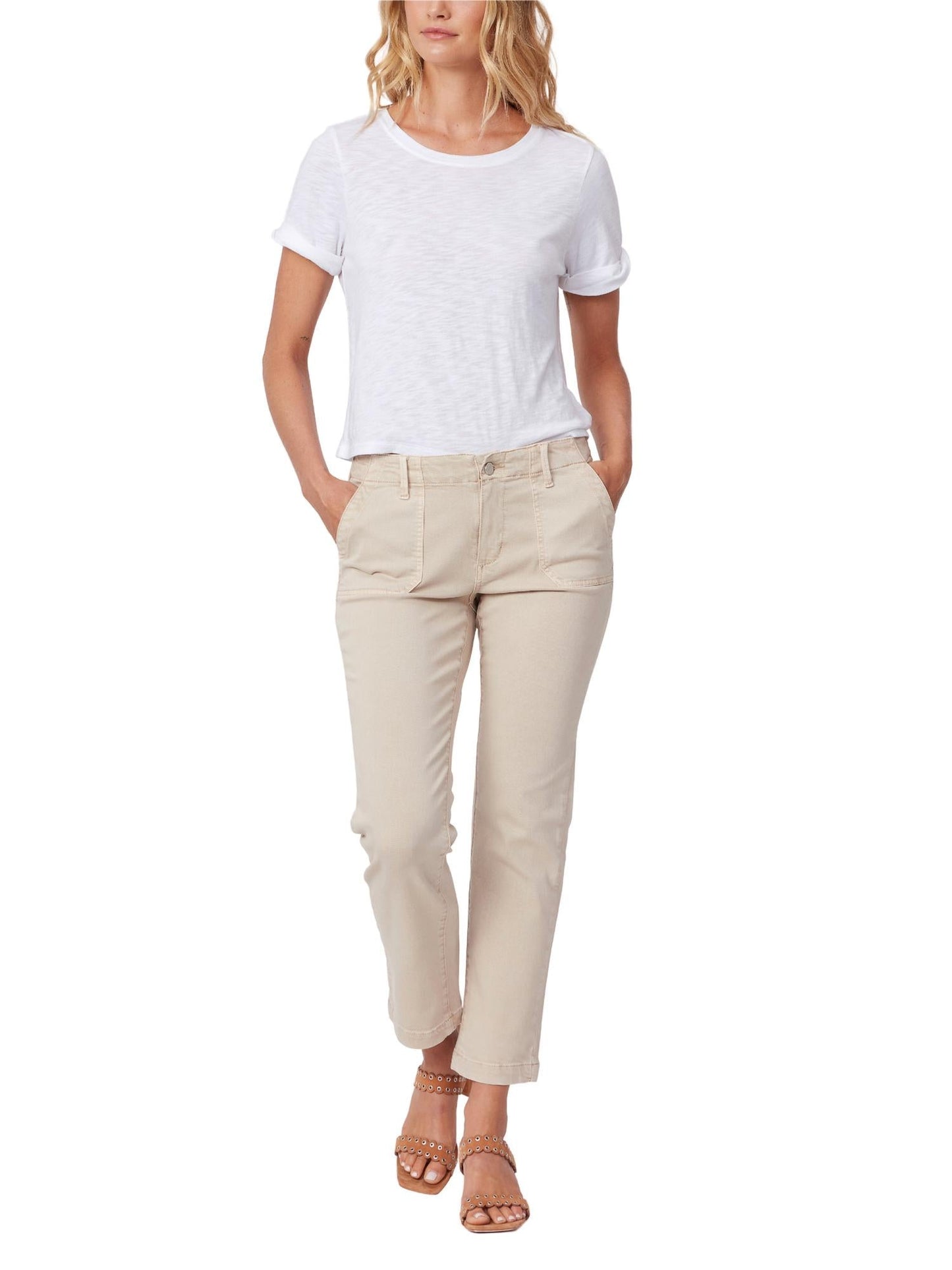 Paige - Mayslie Straight Ankle Jean