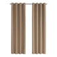 2 Pieces Set Room Darkening Curtain Panels with Grommet - Contemporary Style