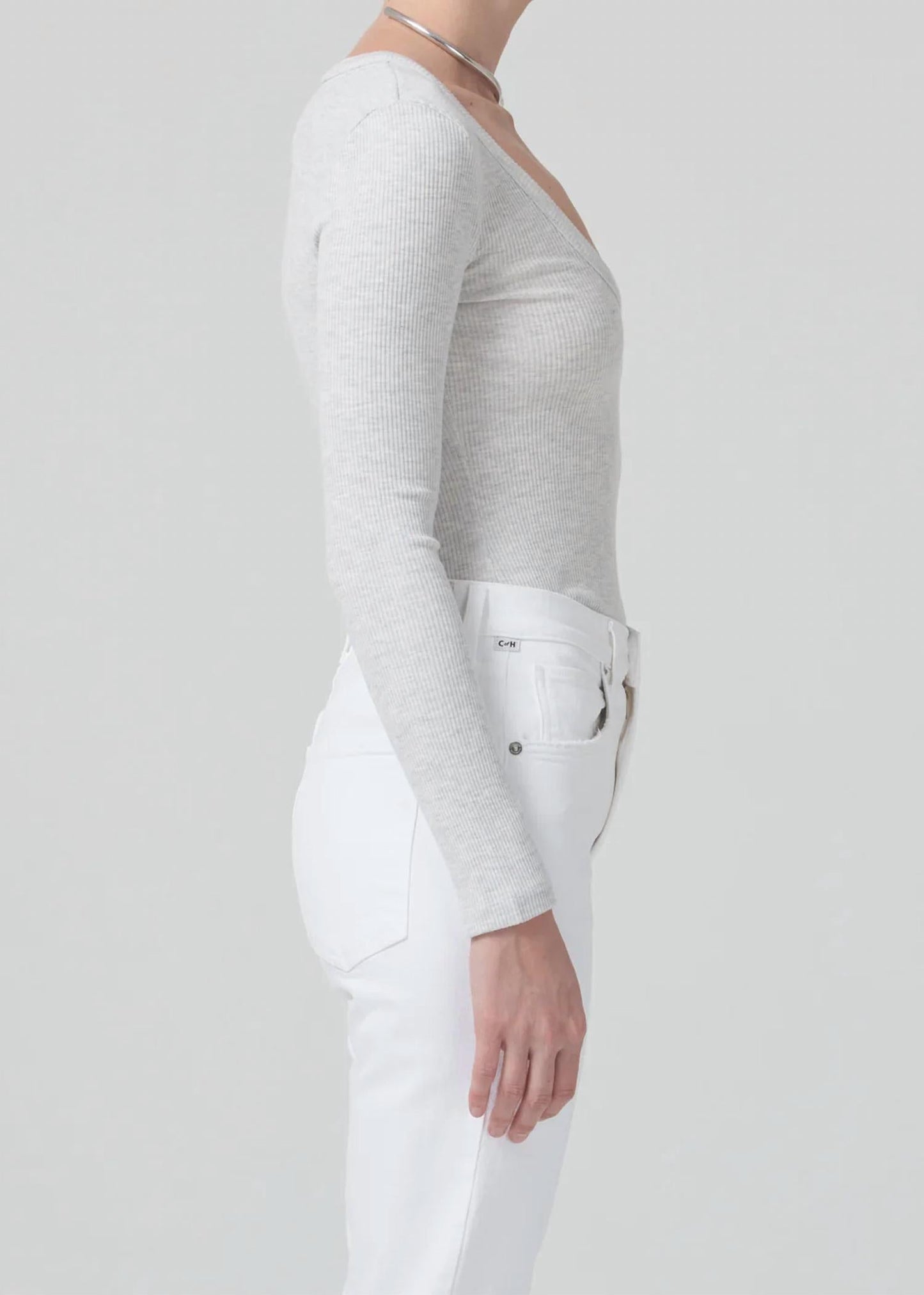 Citizens Of Humanity - Anouk Long Sleeve V-Neck