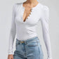 Generation Love - Britt Long Sleeve Puff Rib Top