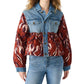 Steve Madden - Fashion Denim Colorblock Jacket