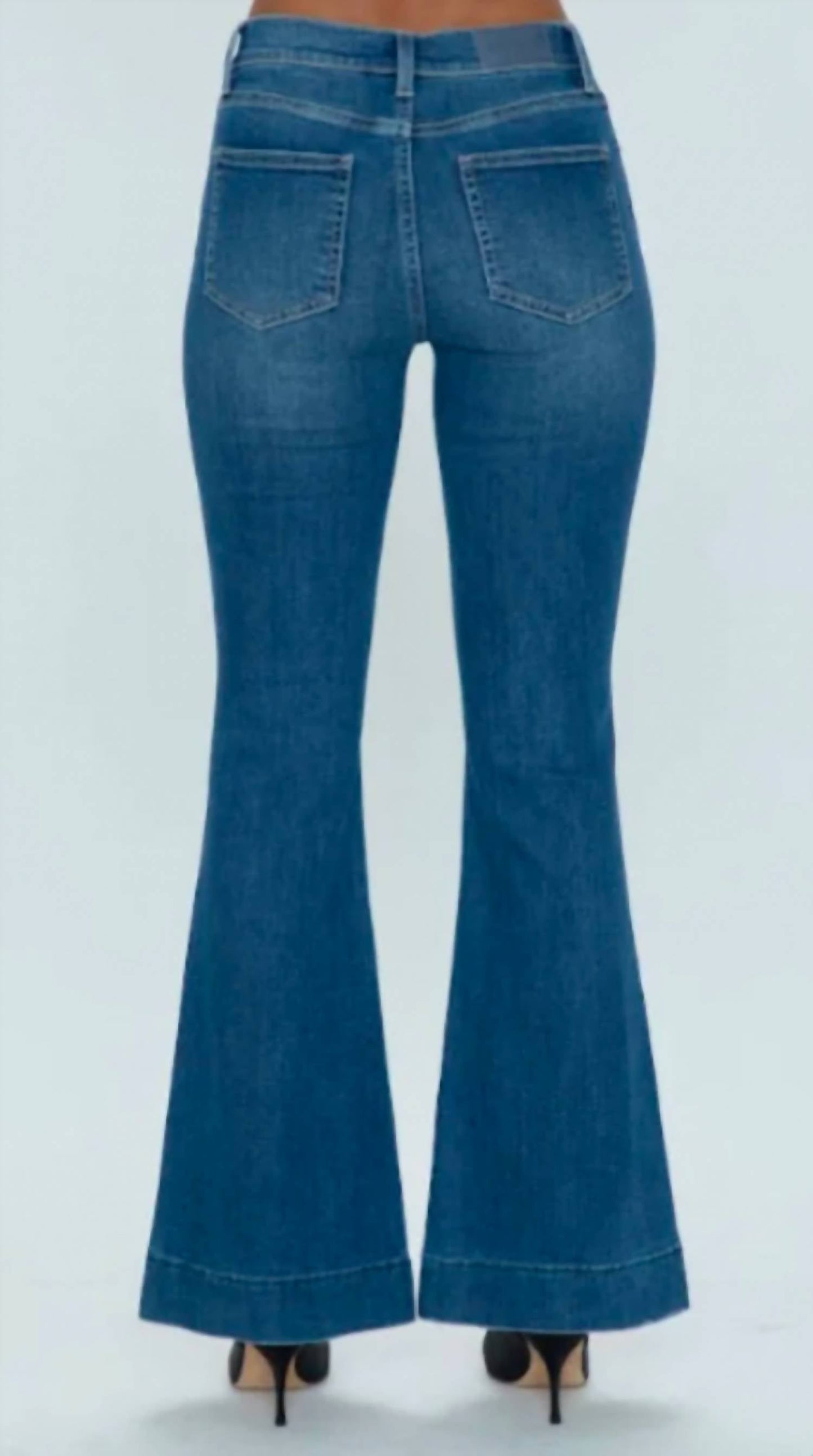 Pistola - KINSLEY MID RISE FLARE JEANS