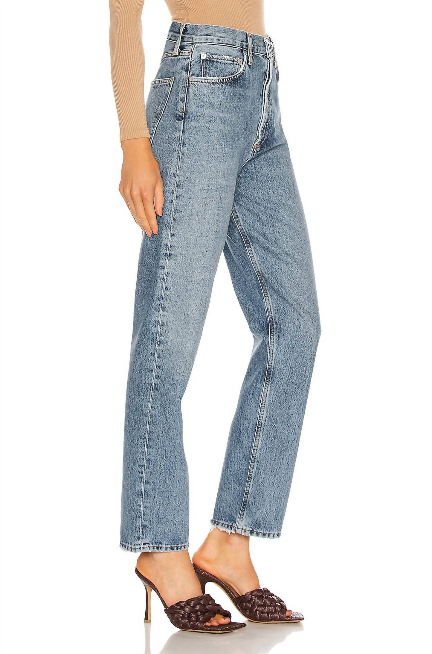 Agolde - 90's Pinch Waist High Rise Straight Jean